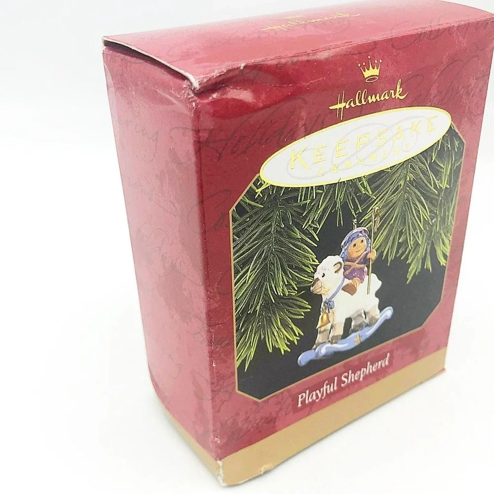 Playful Shepherd 1997 Hallmark Ornament‎